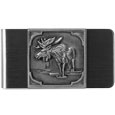 Moose Large Steel Money Clip